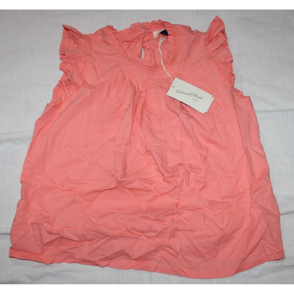 Universal Thread Women's Sleeveless pleated front shirt size small NEW